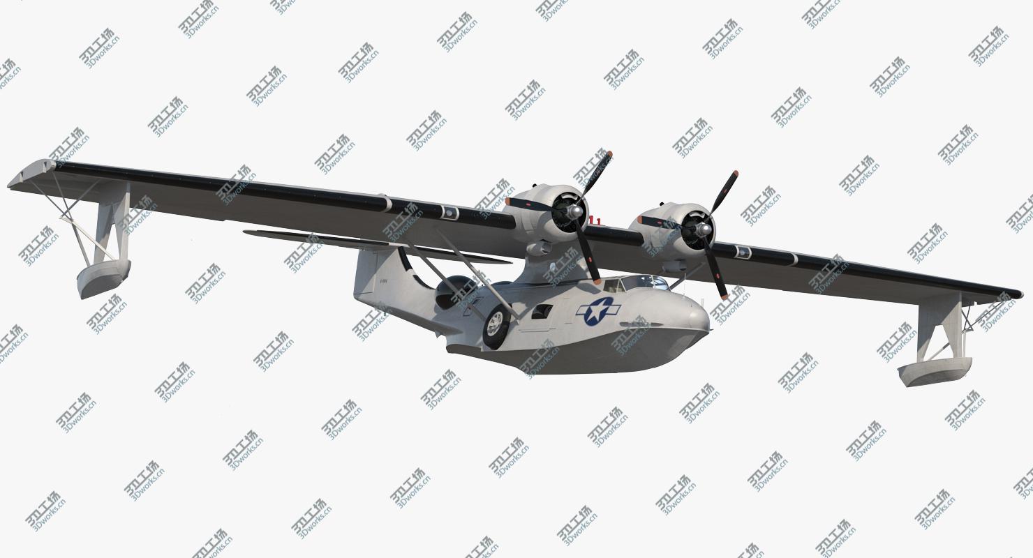 images/goods_img/20210319/Flying Boat Consolidated PBY Catalina WWII 3D model/2.jpg